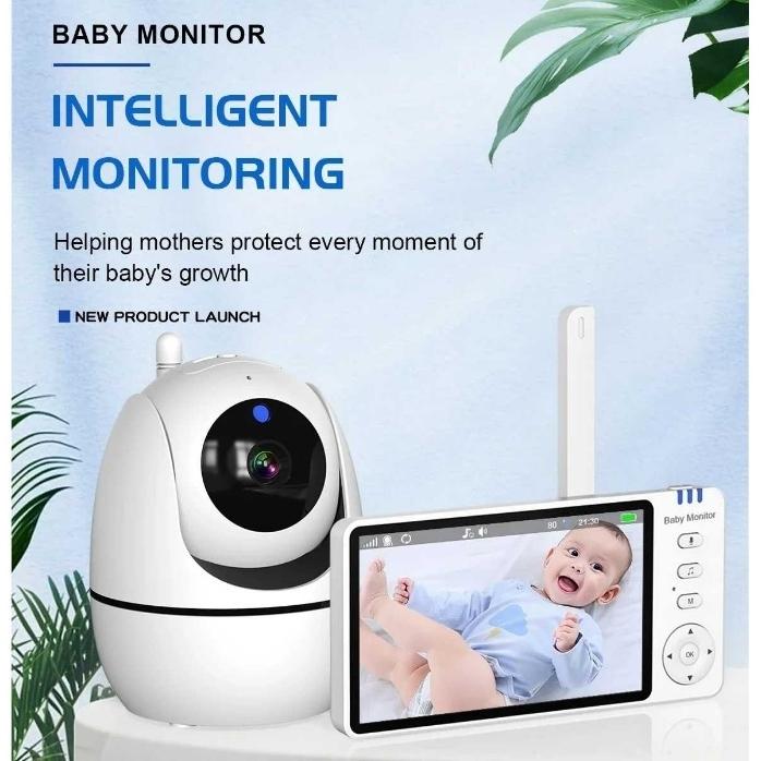 Jual Kamera Pengawas Bayi Baby Monitor PTZ Inch 3500mAh Yiktree