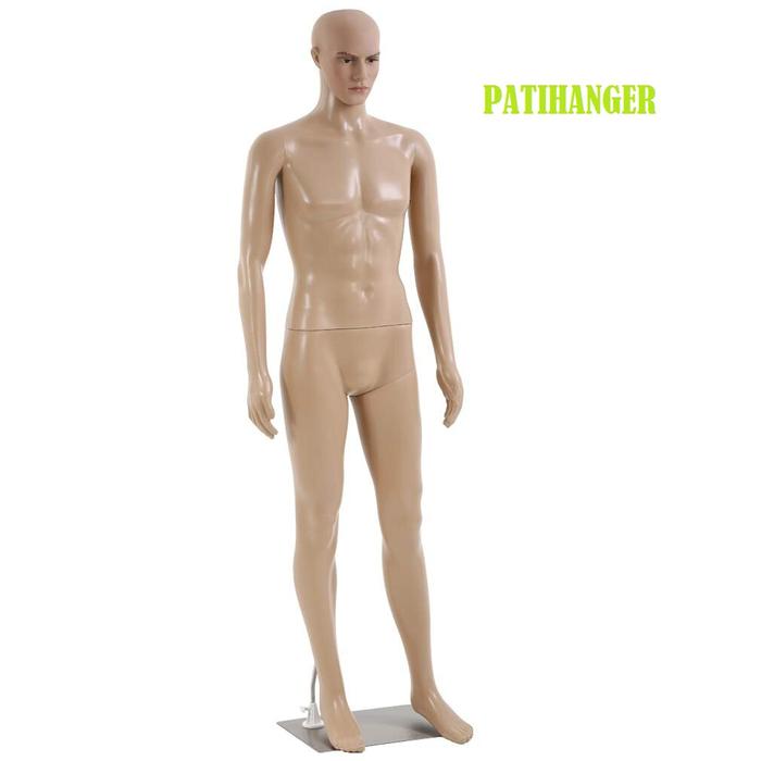 Gambar Manekin Full Body Plastik Pria/Patung Full Body Cowok - Laki Botak (A) dari PATI Hanger undefined Tokopedia