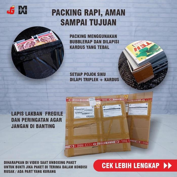 Gambar Booth portable Juragan Gerobak 21 Meja Lipat Jualan Full Meja Tambahan Plus Atap - Bergambar, Small 60x40 dari ADIJAYA MARKET undefined Tokopedia