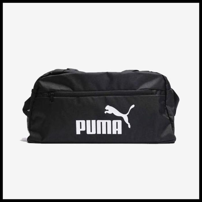 Aksesoris Olahraga Tas Gym Pria Puma Phase Small Sports Bag Black 09116701  Original Best Quality