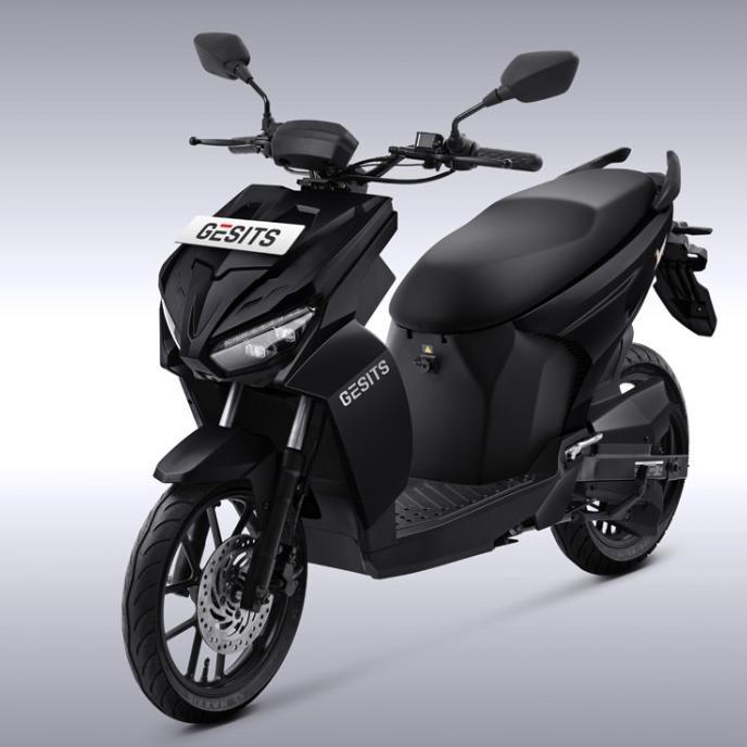 Gambar Sepeda Motor Listrik Gesits Raya (Otr Jakarta) [Terlaris] [Terbaru] - Black Doff dari alghistor undefined Tokopedia
