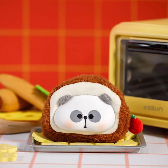 Gambar ER MR. PA What To Eat Today Plush Doll Blind Box - Happy Toast dari ErzaStore08 undefined Tokopedia