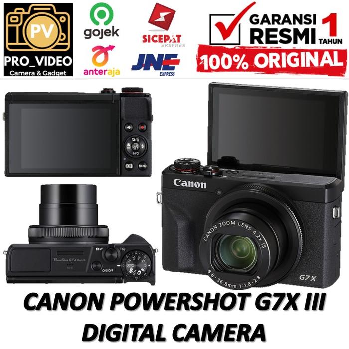 Gambar Canon PowerShot G7X Mark III - G7X Mark III dari Pro videobdg undefined Tokopedia