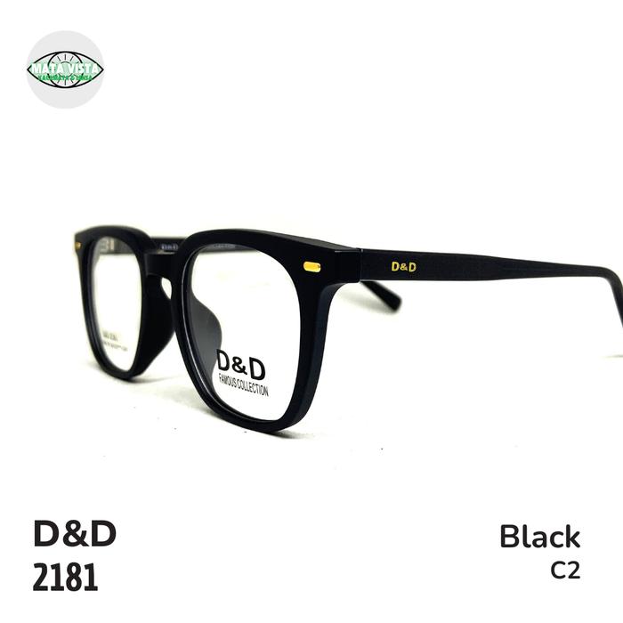 Gambar FRAME KACAMATA ORIGINAL D&D 2181 LEBAR FRAME 148 SIZE 50 BRIDGE 23 - C2 dari Mata Vista undefined 3 Tokopedia