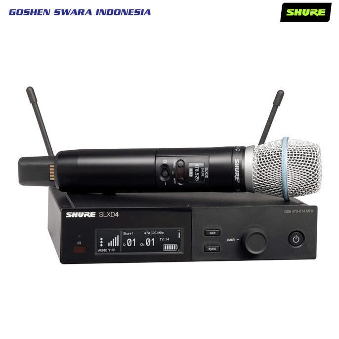 Gambar Terbaru Shure Slxd24A/Beta87C, Wireless Digital Microphone With Beta87C Best Quality dari VokalKita undefined Tokopedia