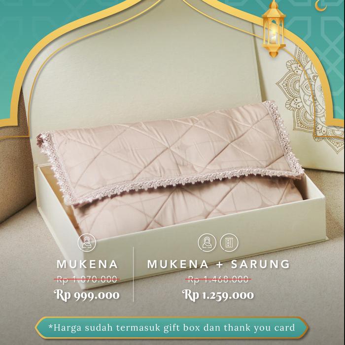 Gambar SLEEP PROJECT Ramadan Hampers Premium (Premium TENCEL - Sarung Sholat & Mukena) dari Sleep Project undefined Tokopedia