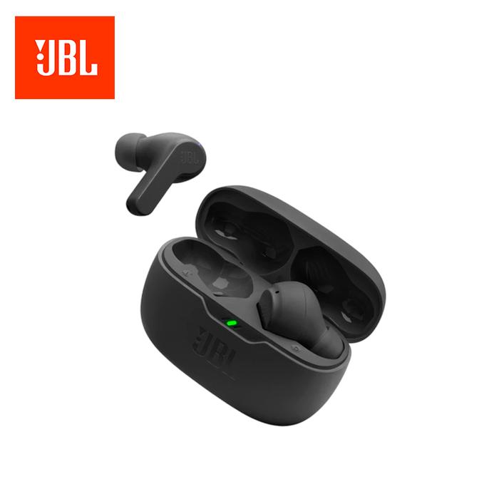 Gambar JBL Wave Beam 2 TWS Headset Bluetooth 5.0 True Wireless Stereo In-Ear Earbuds dengan Adaptive Noise Cancelling & Super Bass HiFi Stereo Sound IPX2 Waterproof untuk Gaming & Musik - Hitam dari Toko Digital Galaksi undefined Tokopedia