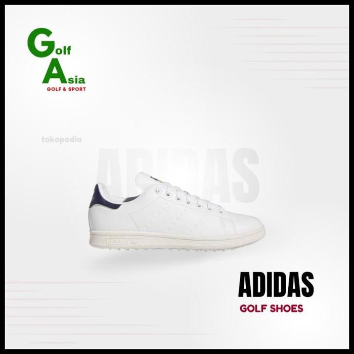 Gambar Adidas Golf Stan Smith Shoes Unisex'S White Navy - Original Terlaris|Best Seller - 41 dari BATIN PEDIA undefined Tokopedia