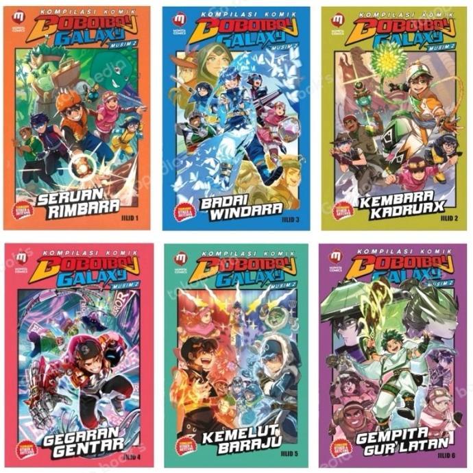 Gambar Kompilasi Komik Boboiboy Galaxy Musim 2 - Jilid 4 dari nmix seller undefined Tokopedia