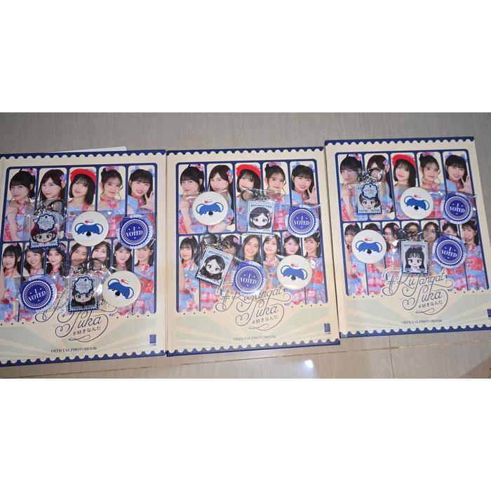 Gambar Keychain set Sukinanda Feni Marsha Jessi Freya Muthe Oniel #Kusangatsuka Special Set JKT48 Official Merch - Feni dari Dessieds undefined Tokopedia