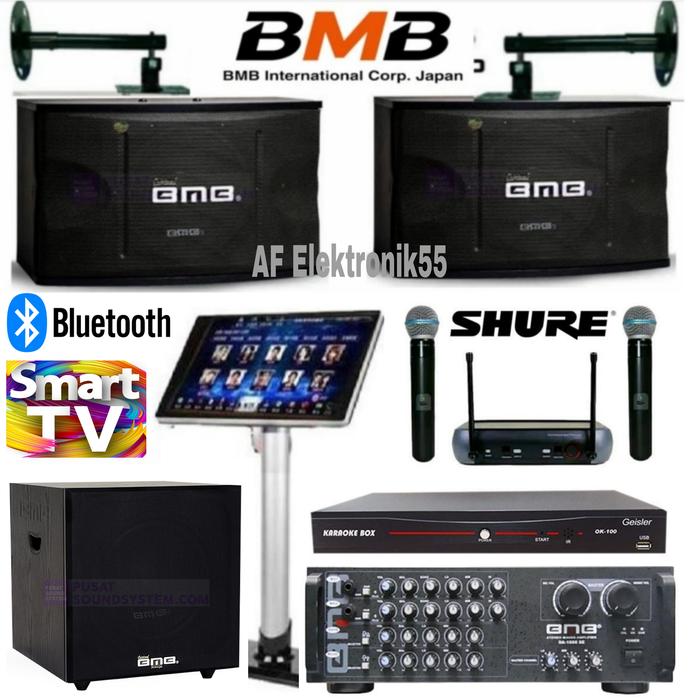 Gambar Paket Karaoke Full BMB ( Paket Komplit 1 ) Garansi 3 Tahun dari AF Elektronik55 undefined Tokopedia