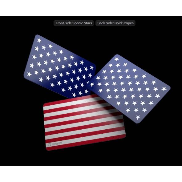 Gambar Crypto / Cryptocurrency / Bitcoin / BTC Tangem Crypto Cold Wallet - Set 3 - USA dari N-Crypt ID undefined Tokopedia