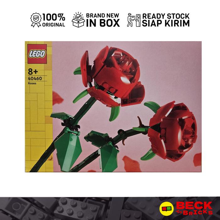 Jual 40460 LEGO Extended Lines: Roses Kota Tangerang Selatan