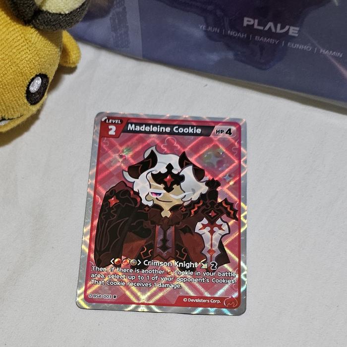 Gambar Cookie Run Braverse TCG Madeleine Cookie R (BS4-003) Red dari Astellar undefined Tokopedia