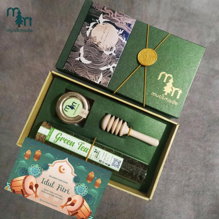 Gambar PAKET KADO PARCEL LEBARAN BRIDAL SHOWER UNIK COMPANY ULTAH GIFT SET - MINI TEA HONEY dari Mucil Made undefined Tokopedia