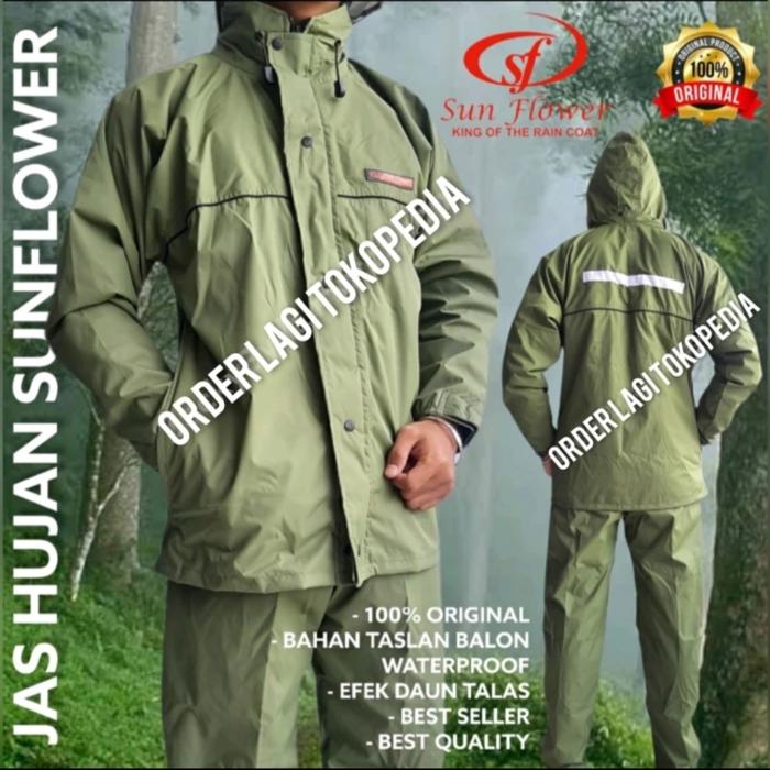 Gambar JAS HUJAN SUN FLOWER M,L,XL SUNFLOWER BUKAN EDELWEISS RAINCOAT - KIDS 5 SD 7 THN dari ORDER LAGI REBORN undefined Tokopedia