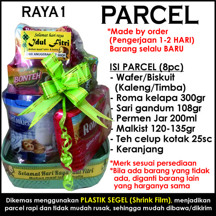 Gambar PARCEL LEBARAN IDUL FITRI BINGKISAN HAMPERS PARSEL - RAYA 1 dari janlarise undefined Tokopedia