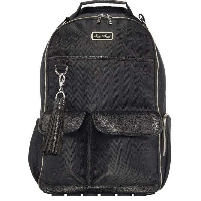 Gambar INSTAN ITZY RITZY BOSS BACKPACK DIAPER BAG | TAS PERLENGKAPAN POPOK BAYI LARIS - BlackHerringbon dari HARTA KARUN SIKECIL undefined Tokopedia