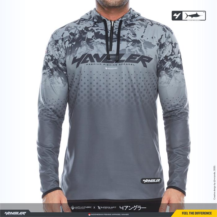 Gambar Jersey Mancing CUSTOM C 4ANGLER Full Print |Premium Dryfit - Grey Army, XS dari FORTRACK undefined Tokopedia