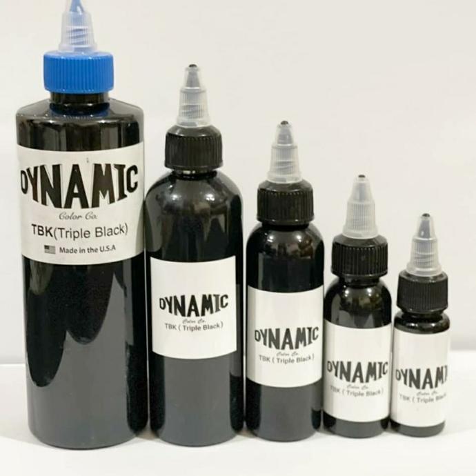 Gambar TINTA TATTOO BLACK DYNAMIC TBK ( TRIPLE BLACK ) 1/2oz - 8oz - 8oz dari Juan Stationery undefined Tokopedia