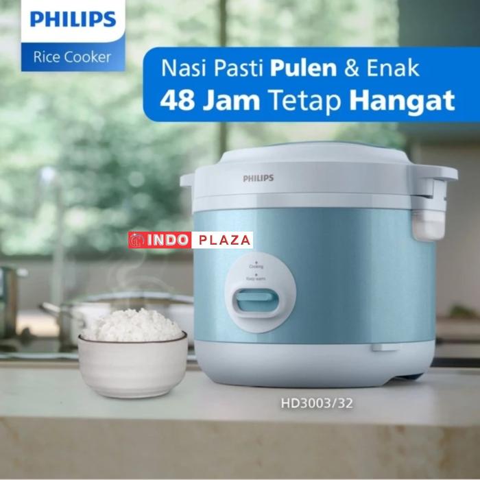 Gambar RICE COOKER PHILIPS HD3003 1.8 Liter 3 in 1 / PENANAK NASI PHILIPS 1.8 Liter 3 in 1 - TOSCA dari indoplazamedan undefined Tokopedia