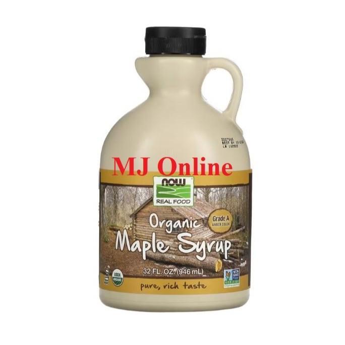 Gambar New Now Foods Organic Maple Syrup Grade A Dark Color 473Ml Best Seller - Amber 946ml dari Grosir Murahh. undefined Tokopedia