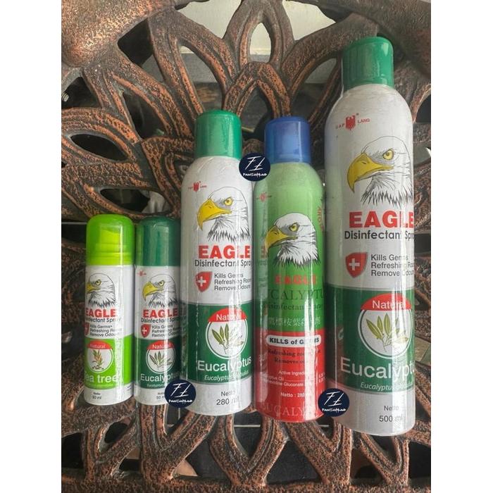 Gambar Hot Sale Caplang Eagle Eucalyptus Desinfektan Disinfectant Spray 50 280 500 Ml High Quality - 50 ML dari Kiara Shoop undefined Tokopedia