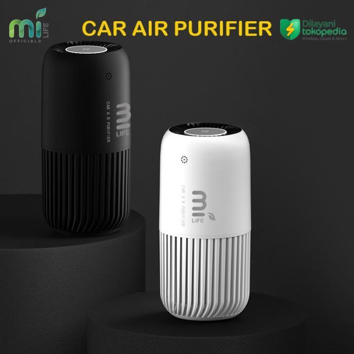 Gambar Terlaris Milife Portable Car Air Purifier Hepa Filter Cadr With Pm 2.5 Rgb Original - BLACK dari yzdydhc undefined Tokopedia