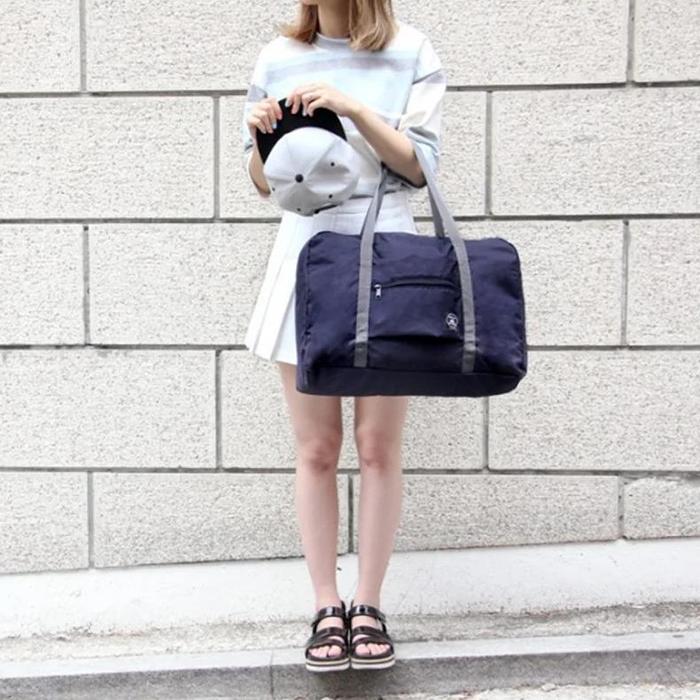 Jual Travel Bags Women's Stock Bags New Nylon Foldable Portable