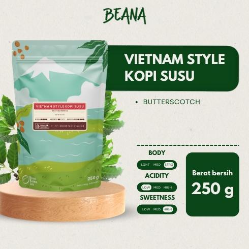 Gambar Vietnam Style Kopi Susu Robusta Coffee Roasted Beans | Biji Kopi Bubuk 250gr - Beana Roastery Semarang - Biji, Kemasan Standar dari Joyo boyo store_NEW undefined Tokopedia
