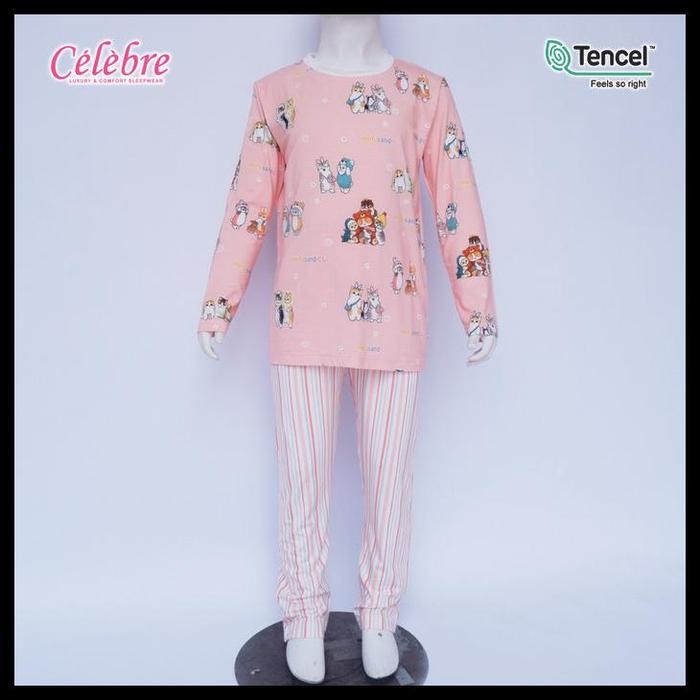 Gambar SALE TERMURAH PIYAMA/BAJU TIDUR ANAK & DEWASA 100% TENCEL MICRO MODAL FUSAND SALEM - Anak PJG/PJG, S dari PilePlain undefined Tokopedia