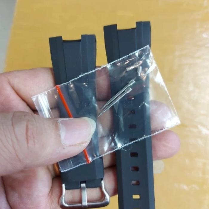 Gambar Tali jam tangan karet Casio Edifice EF 305 original - Tali + Baut dari sumber aksesoris jam 86 undefined Tokopedia