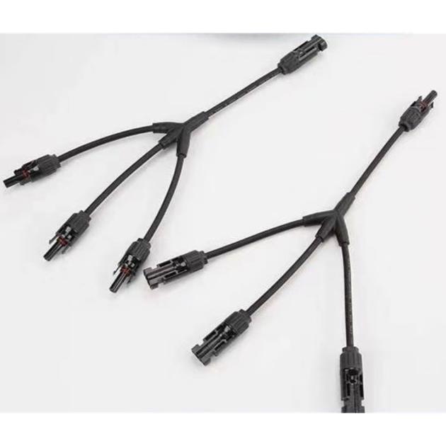Gambar Connector konektor solar panel mc4 mc 4 3in1 cabang 3 tiga dari Endang Raya undefined Tokopedia