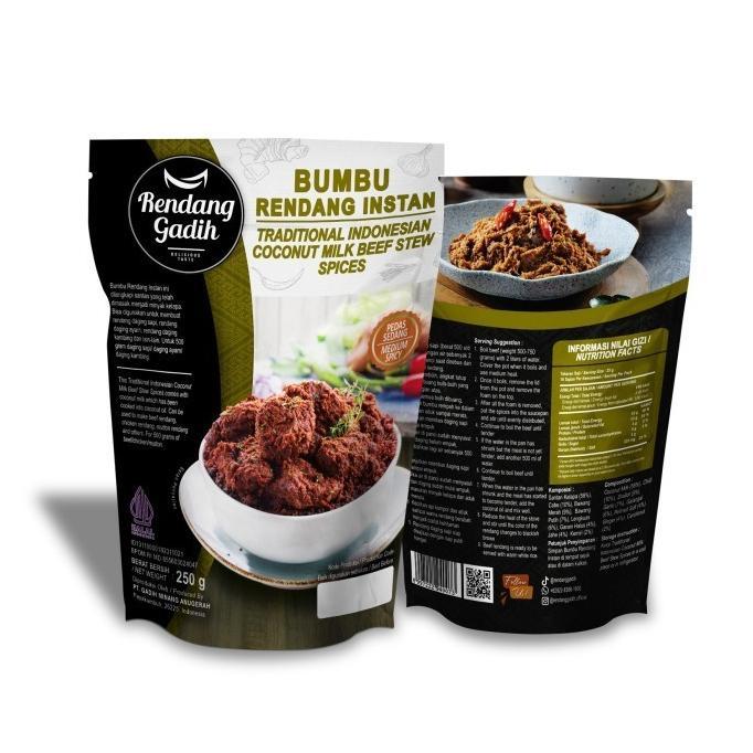 Gambar Rendang Gadih - Bumbu Rendang Instan - Rendang Instan/Siap Saji - Non Spicy dari GALERI ESTETIKK undefined Tokopedia