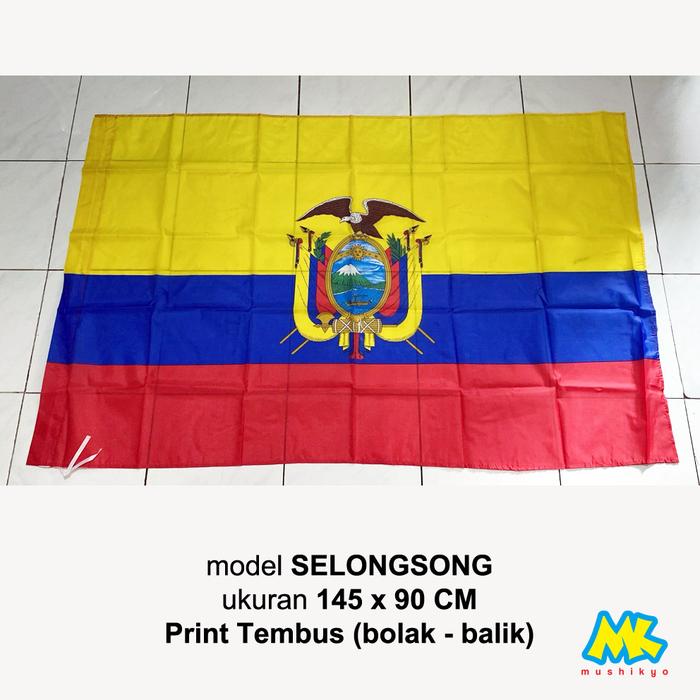 Gambar Bendera Ekuador / Ecuador Flag - Selongsong dari mushikyo undefined Tokopedia