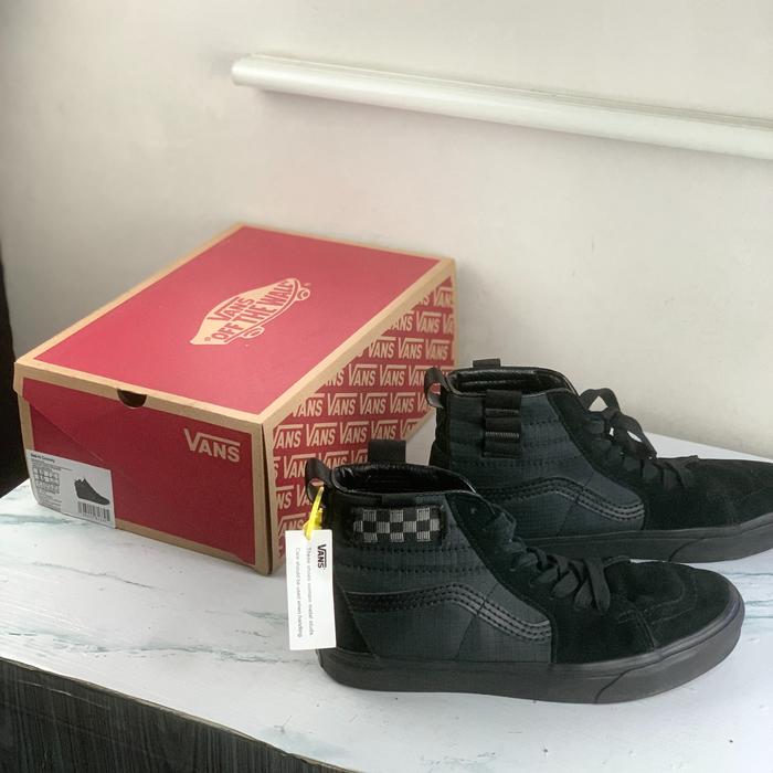Vans Ori Jual Vans Sk8 Hi Sepatu Vans High Original Triple Black