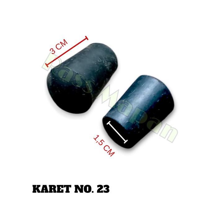 Gambar Karet no 28 Kaki Kursi Meja Tutup Pipa Bulat 1" 1 inch 2,5cm 25mm - Karet No. 23 dari RASSMAPAN undefined Tokopedia