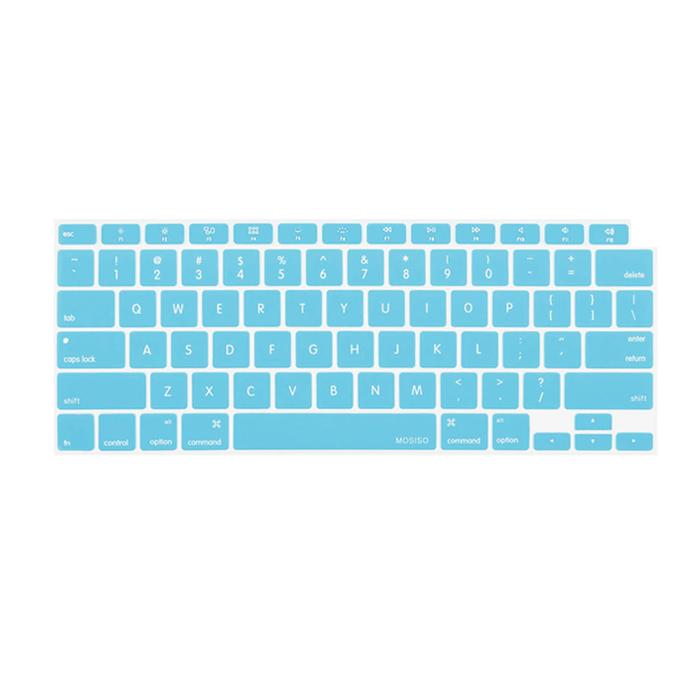 Gambar Pelindung Keyboard Cover New Macbook Air M1 13 Inch 2018 2019 2020 2021 A2337 A2179 Skin Silikon Lentur Anti Debu Air Warna Biru - Biru dari lanalini.id undefined Tokopedia