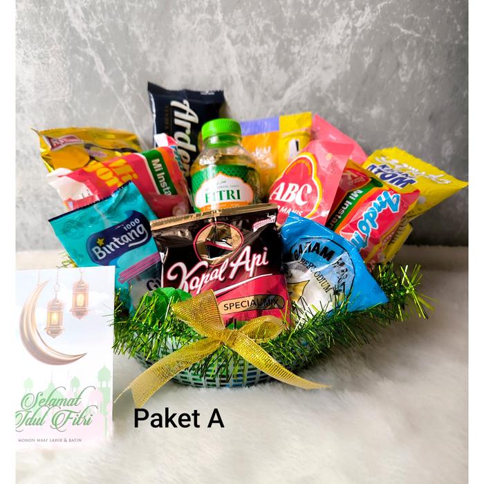 Gambar Hampers Parcel Sembako Ekonomis Special Ramadhan Idul Fitri - A dari Kumakino Gallery undefined Tokopedia