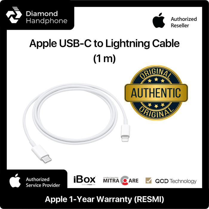 Apple Lightning Cable Old Iphone Charger To Usb C Genuine Original - Main Image