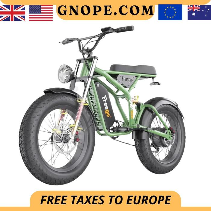 Jual 2024 Brand Fat Tire Electric Bike 48V 1400W High Power
