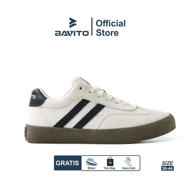 Gambar BAVITO 36-44 CLASSIC LOW OFFWHITE - SEPATU SNEAKERS CASUAL PRIA WANITA READY - 39 dari Mega Indonesia Raya undefined Tokopedia