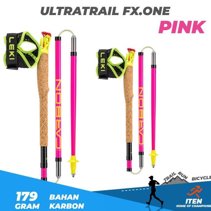 Gambar (Ready) Leki Ultratrail Fx One Trail Running Poles Carbon Trek Pole Karbon Bestseller - Merah Muda, 110 dari Fani Mhall undefined Tokopedia