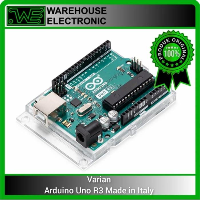 Jual Arduino Uno R3 Made in Italy - ORIGINAL Arduino.cc Board Rev3 ...