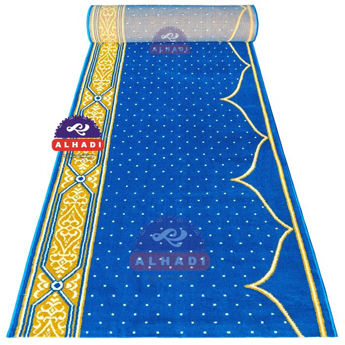 Gambar Alhadi Karpet Masjid MEDGRA SHABEL METERAN Ukuran 100 x 115cm Tebal 9mm Sajadah Roll Mushola Terlaris - Medgra-13 dari Alhadi Official Store undefined Tokopedia