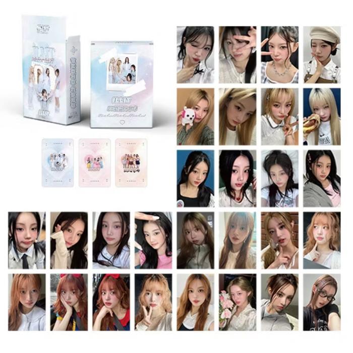 Gambar PHOTOCARD ILLIT MAGNETIC SUPER REALME 55 PCS LOMOCARD - Glitter dari Kiokioo Snack undefined Tokopedia