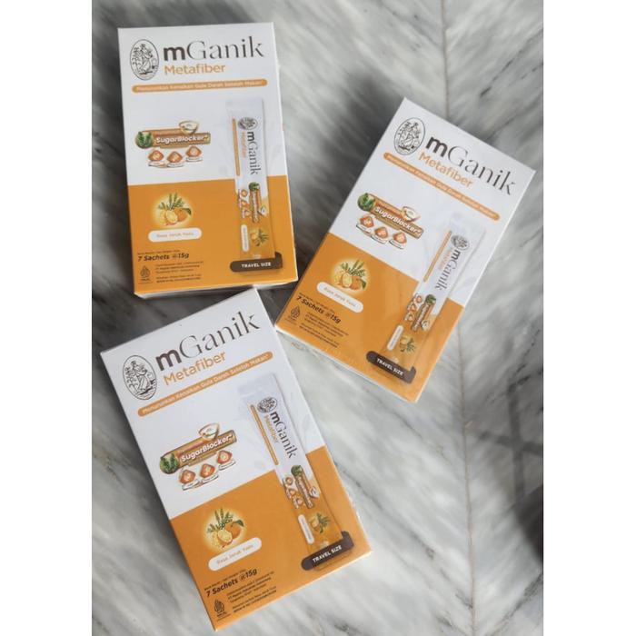 Gambar MGANIK METAFIBER MULTIGRAIN SUPER FOOD SUPLEMEN DIABETES META FIBER MULTI GRAIN SUGAR BLOCKER BLOCK - YUZU 21 SACHET dari Flimty Official undefined Tokopedia