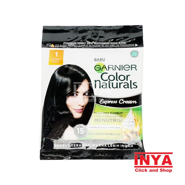Gambar Garnier Color Naturals Sachet - Pewarna Rambut - 1 Hitam Alami dari tokoinyastore undefined 4 Tokopedia