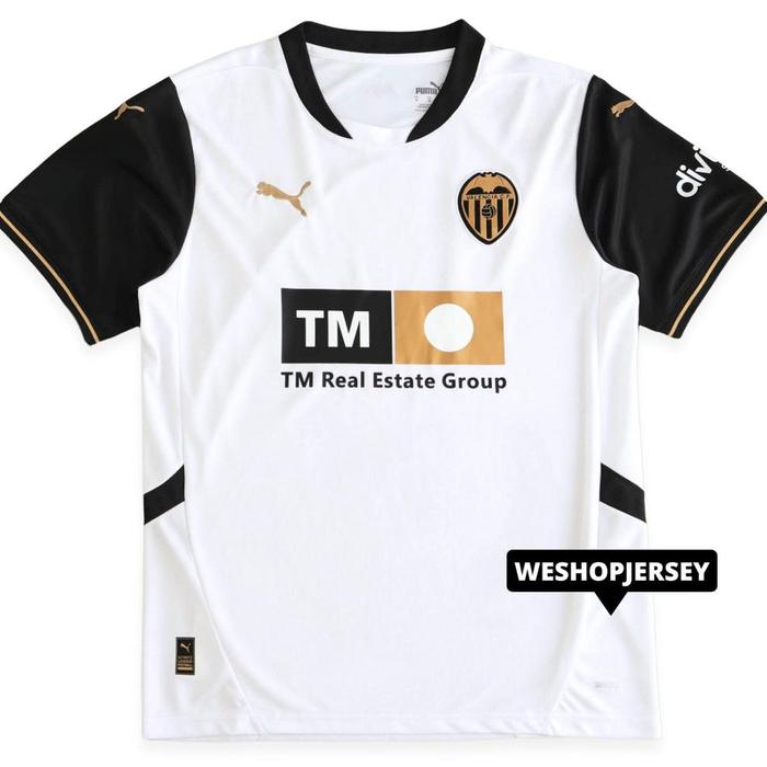 Gambar Fans Version Jersey Valencia Putih Home 2024 2025 Baju Bola 24 25 Kaos Weshopjersey Ready Temurah Terlaris - JERSEY SAJA, S dari Bhineka Sport_NEW undefined Tokopedia