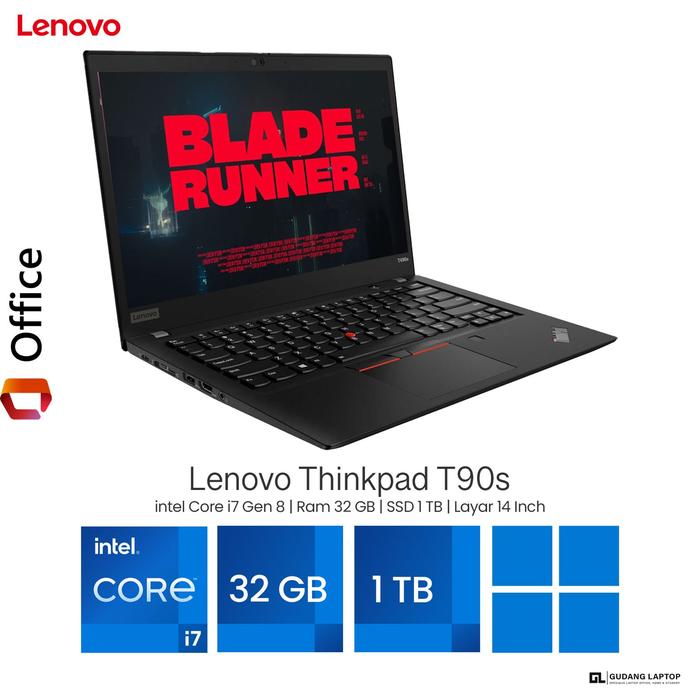 Thinkpad T490s Lenovo Thinkpad I7 8th Gen 32gb Ram Jual Laptop